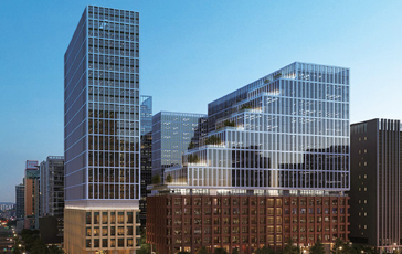 현대지식산업센터 가산퍼블릭 전경